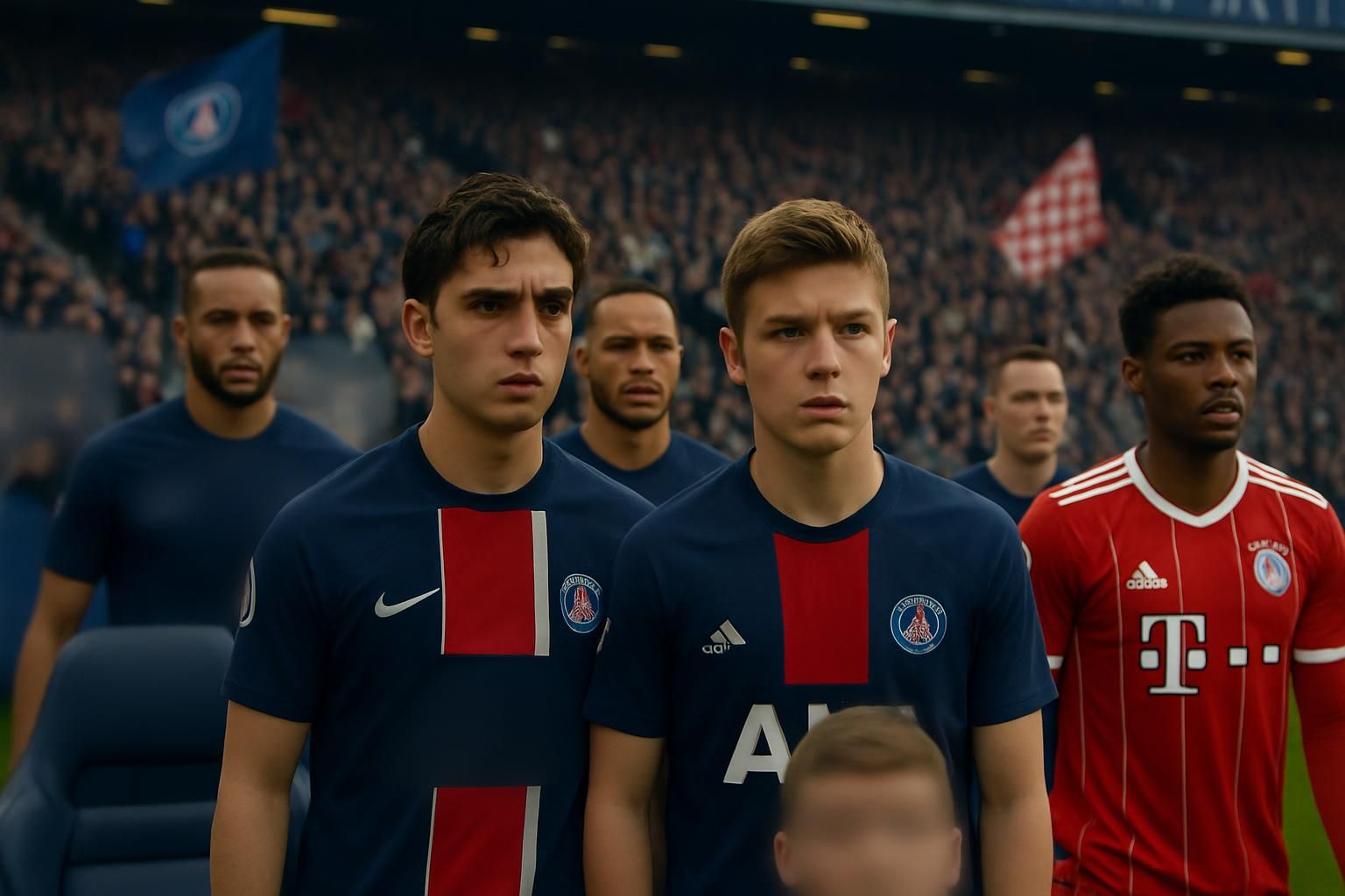 découvrez les enjeux du match psg vs bayern munich avec un groupe parisien impacté par trois absences et l'intégration de deux jeunes talents pour la demi-finale retour de la ligue des champions.