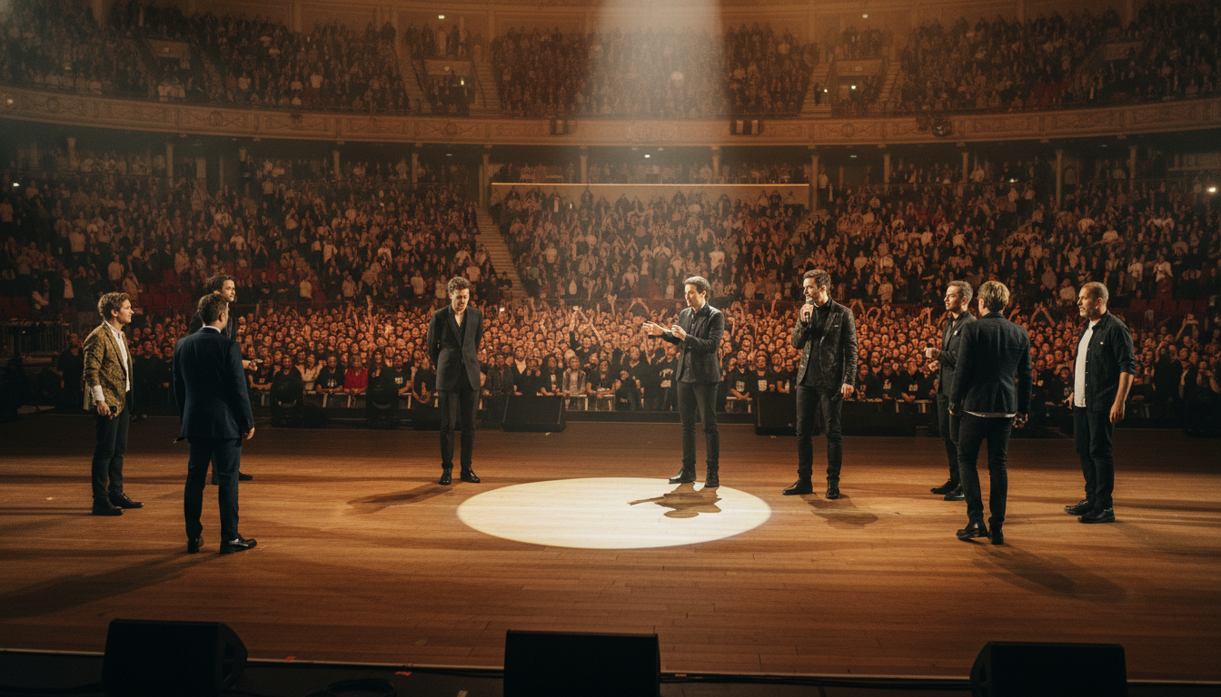 patrick bruel sera absent des enfoirés 2027, une absence qui surprend ses fans et marque l'événement de cette année.