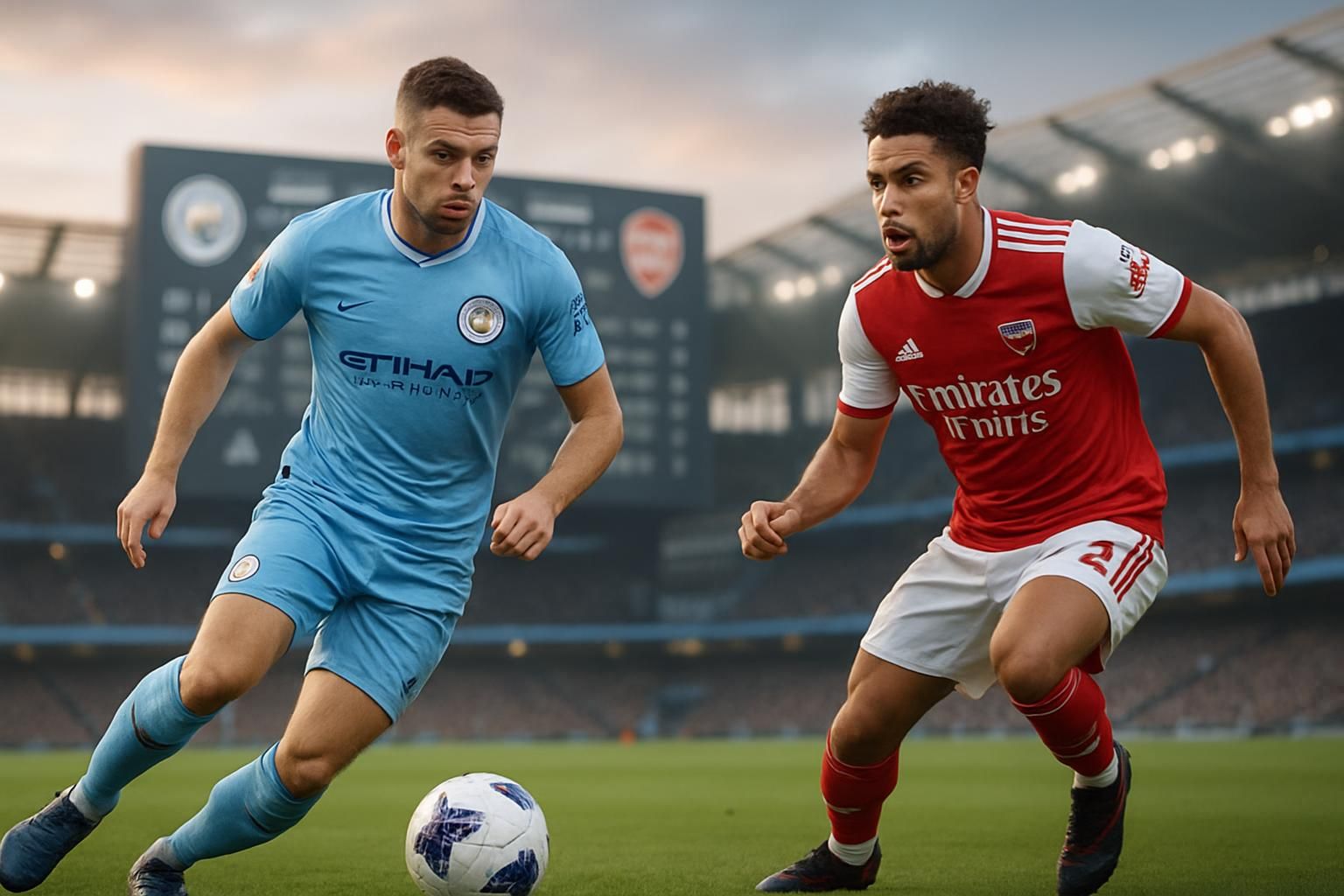 analyse comparative du calendrier entre manchester city et arsenal en premier league pour déterminer quel titan a les meilleures chances de décrocher le titre cette saison.