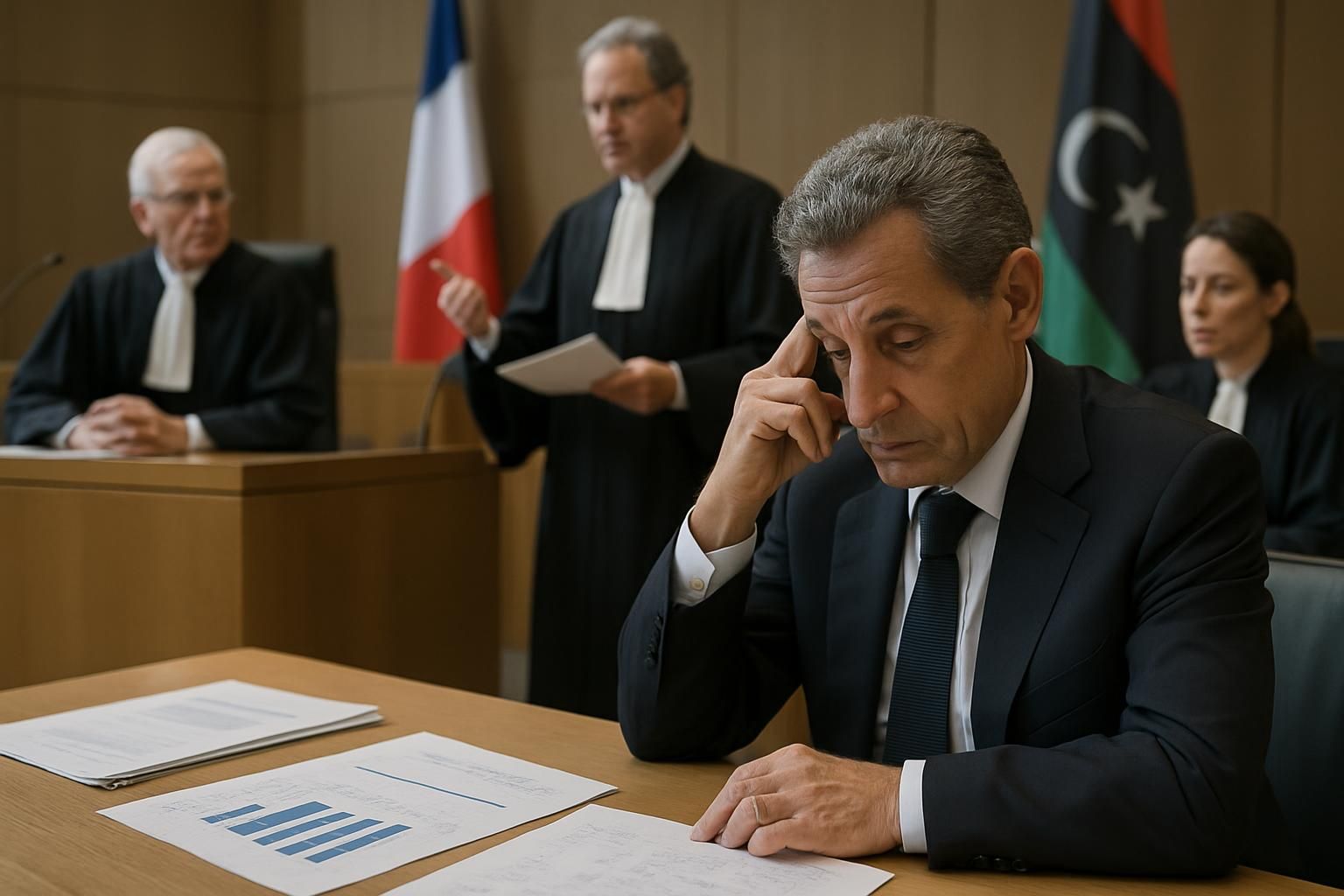 analyse approfondie du procès en appel concernant les financements libyens et des erreurs de calcul mises en lumière impliquant nicolas sarkozy.
