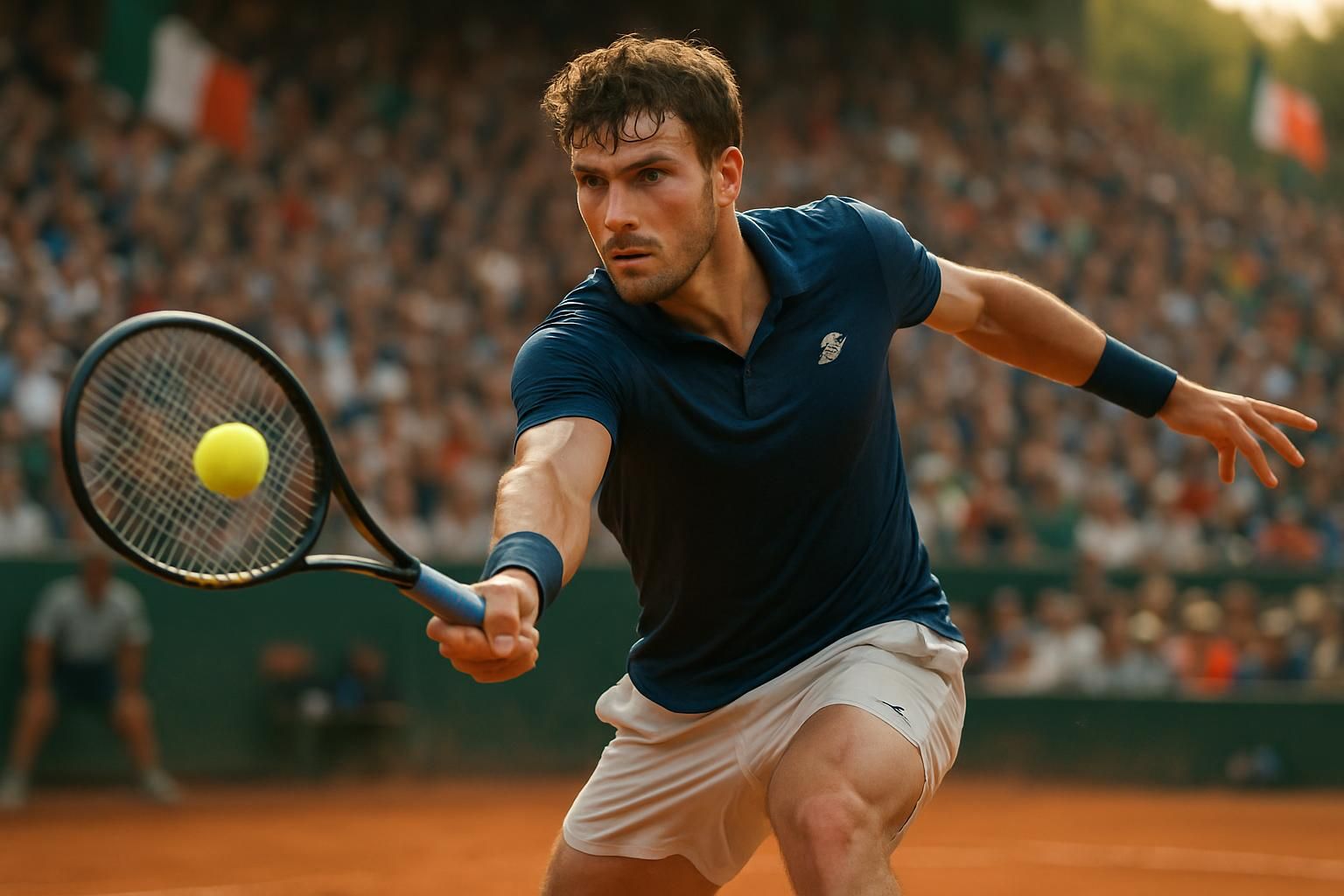 raphaël collignon illumine roland-garros en éliminant ben shelton et se hisse avec majesté au troisième tour du tournoi.