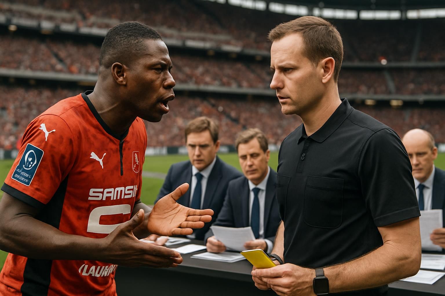 rennes saisit la commission de discipline pour contester le carton jaune de brice samba, visant à garantir sa disponibilité lors du prochain match contre marseille.