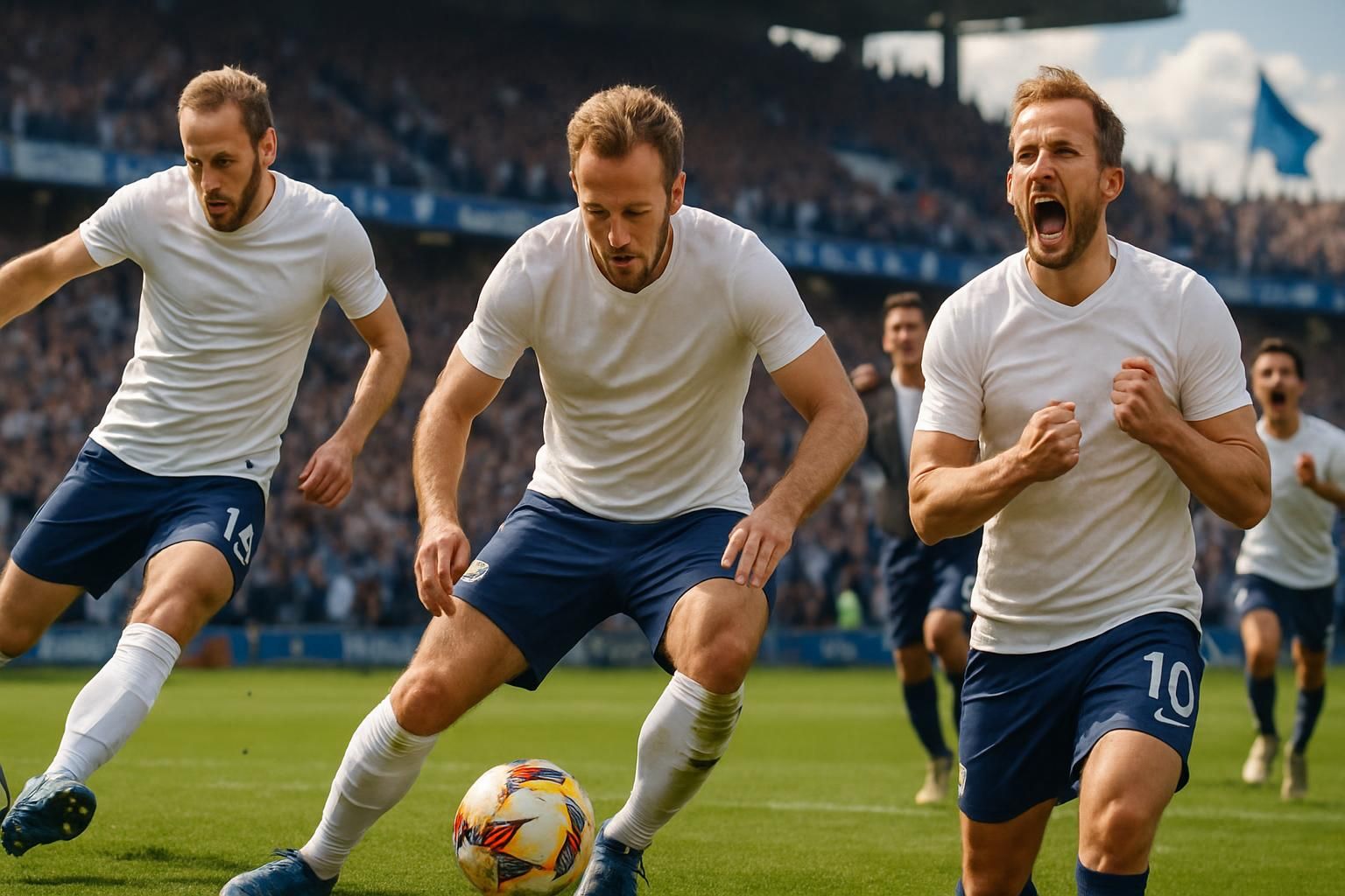 découvrez en vidéo le triplé spectaculaire de kane et revivez chaque moment fort de cette performance exceptionnelle.