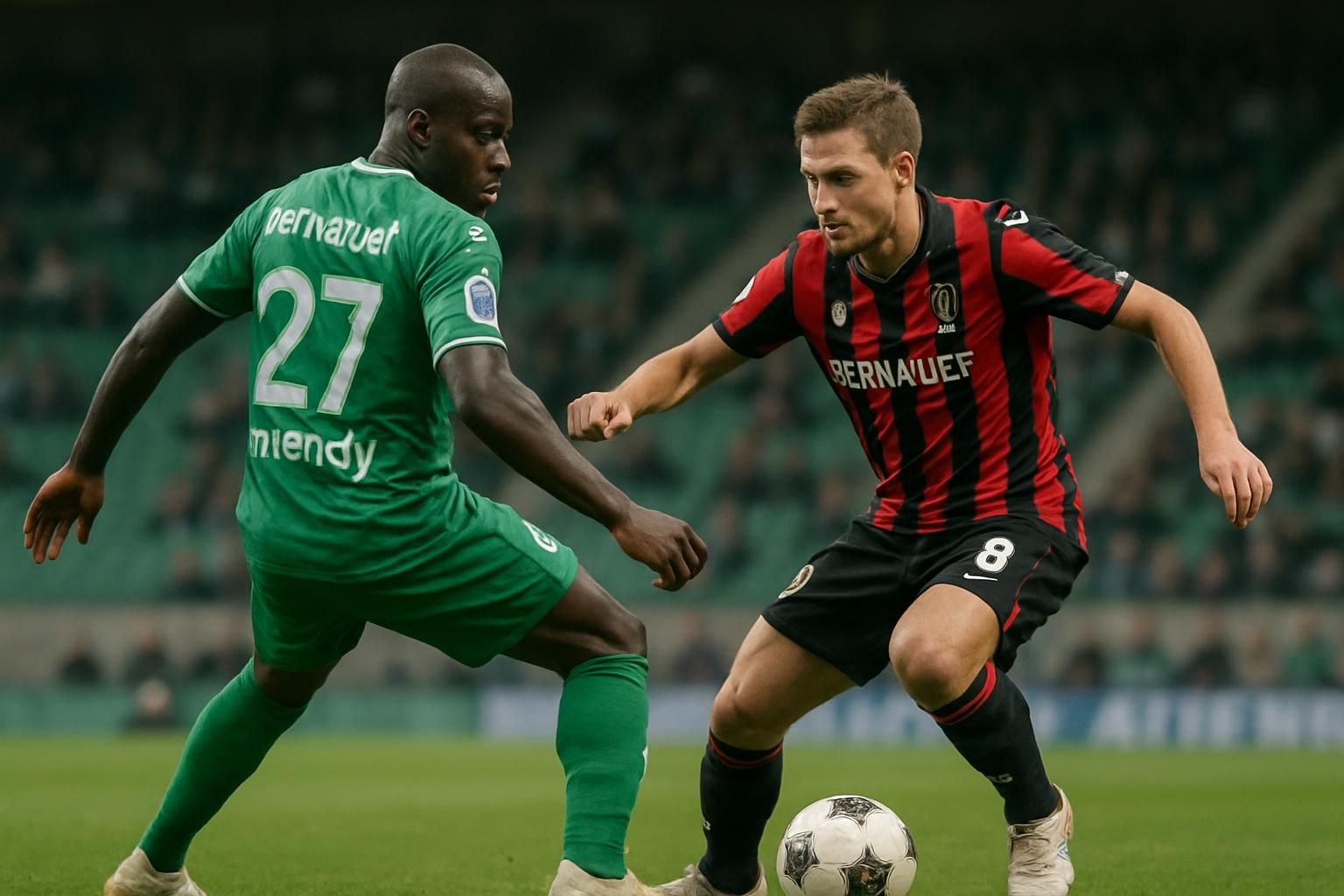 revivez le match entre saint-étienne et nice, où bernauer et mendy se sont distingués comme les rares lueurs d’espoir dans une rencontre globalement terne et peu animée.
