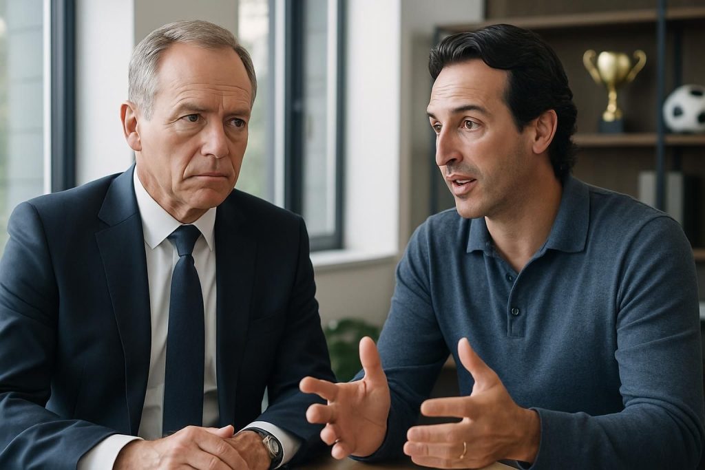 schuster met en avant l'importance d'écouter les conseils stratégiques d'emery pour améliorer les performances et réussir.