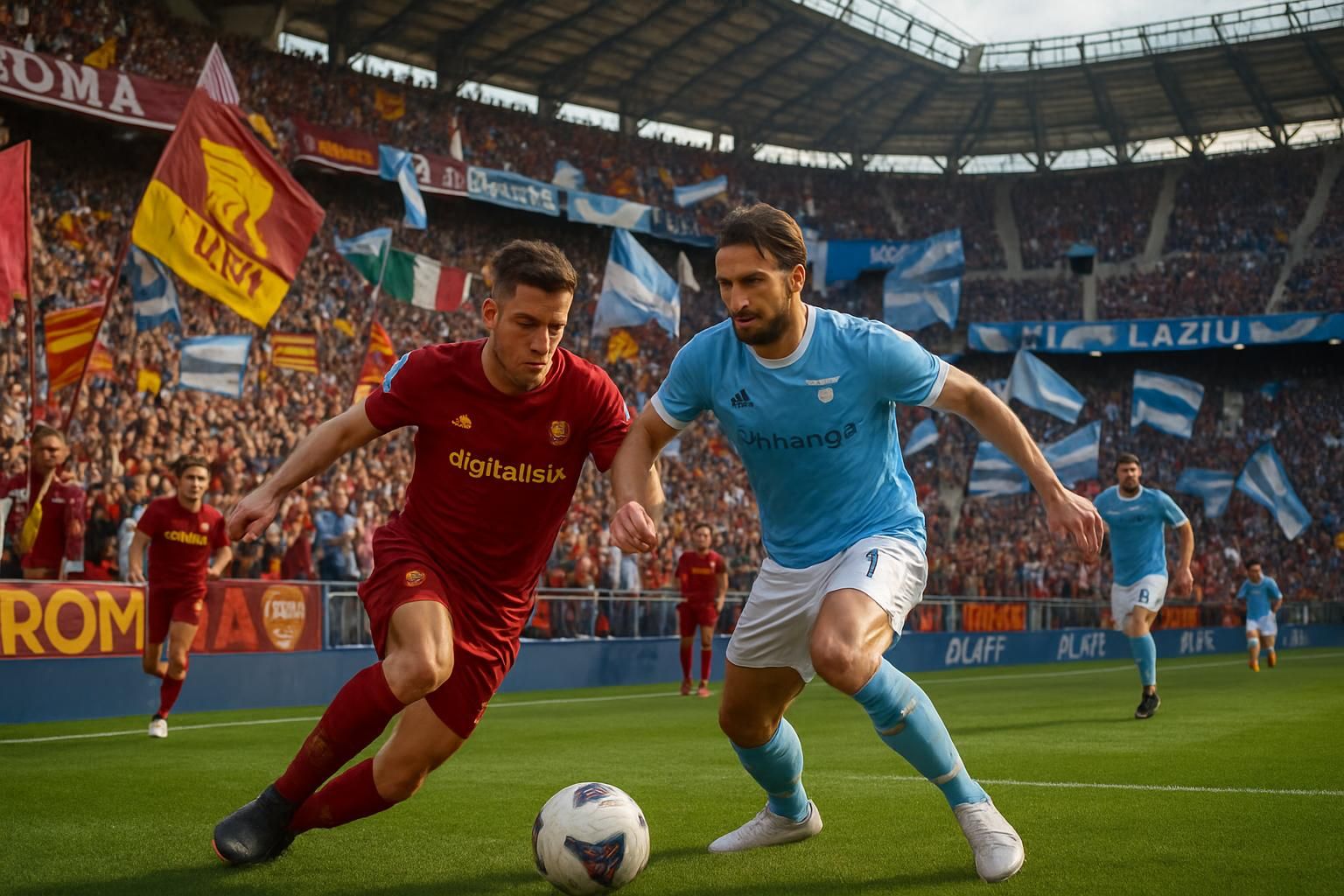 Serie A : Le derby éternel de Rome confirmé pour ce dimanche