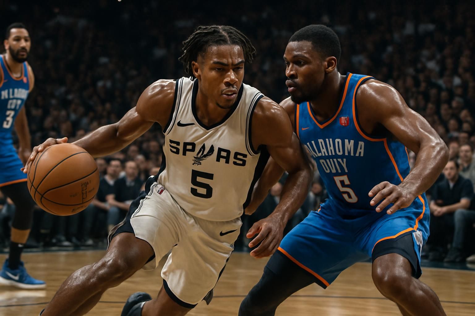 stephon castle et les spurs se battent pour éviter l’élimination en playoffs avec une quête acharnée pour un match 7 décisif contre okc.