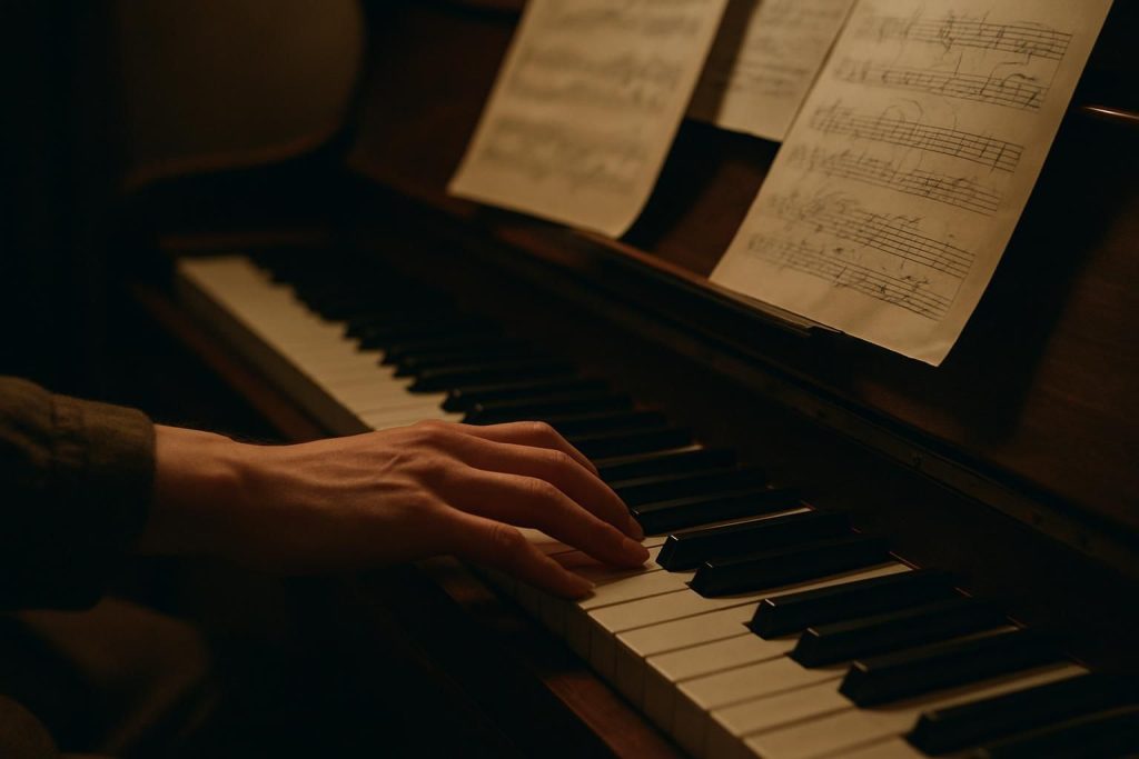 découvrez « touché », une autobiographie émouvante racontée à travers des notes de piano révélatrices, mêlant émotion et musique pour une expérience unique.