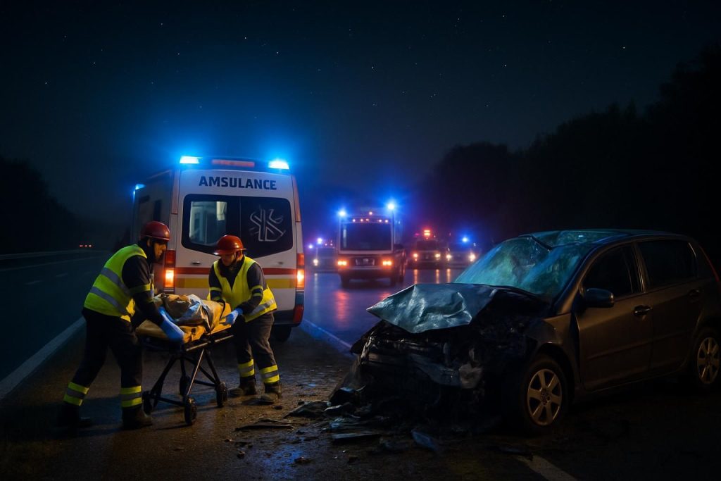 un accident sur l’a11 en sarthe pendant la nuit cause un blessé grave. suivez les détails et les conditions de circulation suite à cet événement.