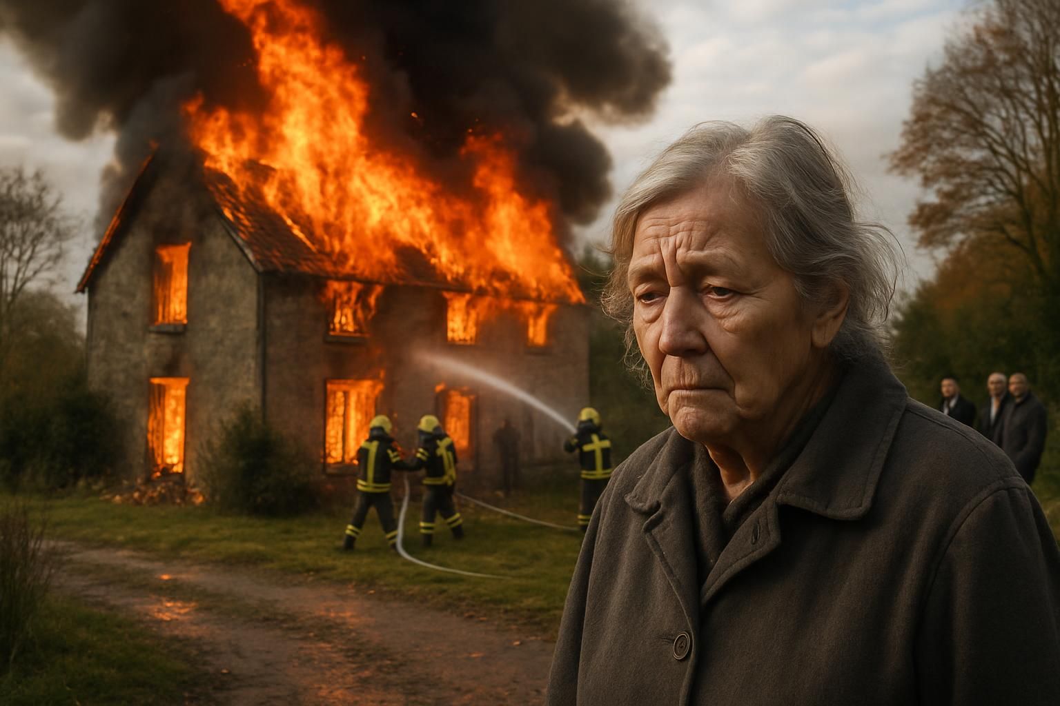 un incendie ravage une maison près de morlaix, laissant une septuagénaire sans abri. une cagnotte solidaire est lancée pour lui venir en aide face à cette perte totale.