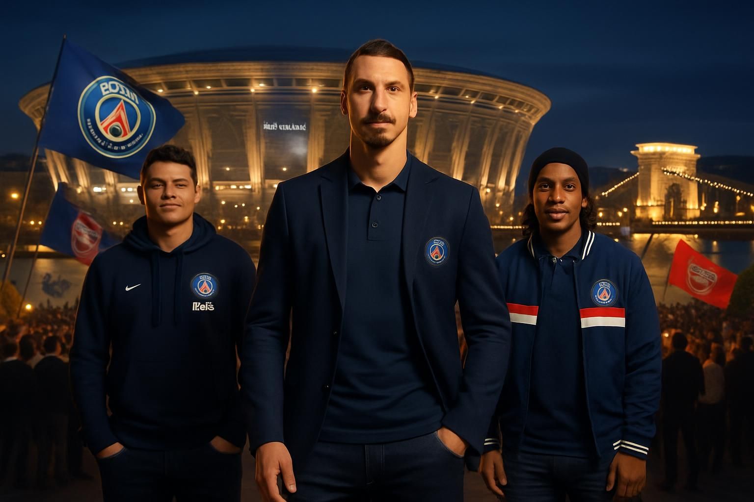 Zlatan Ibrahimovic et d’autres légendes du PSG attendus à Budapest pour la grande finale de la Ligue des champions face à Arsenal