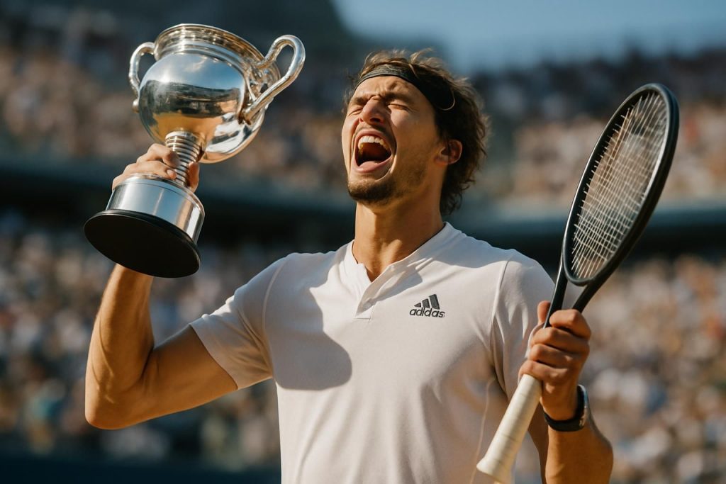 découvrez comment alexander zverev, après dix ans sans crampes, a surmonté ses défis mentaux pour remporter son tout premier titre en grand chelem.