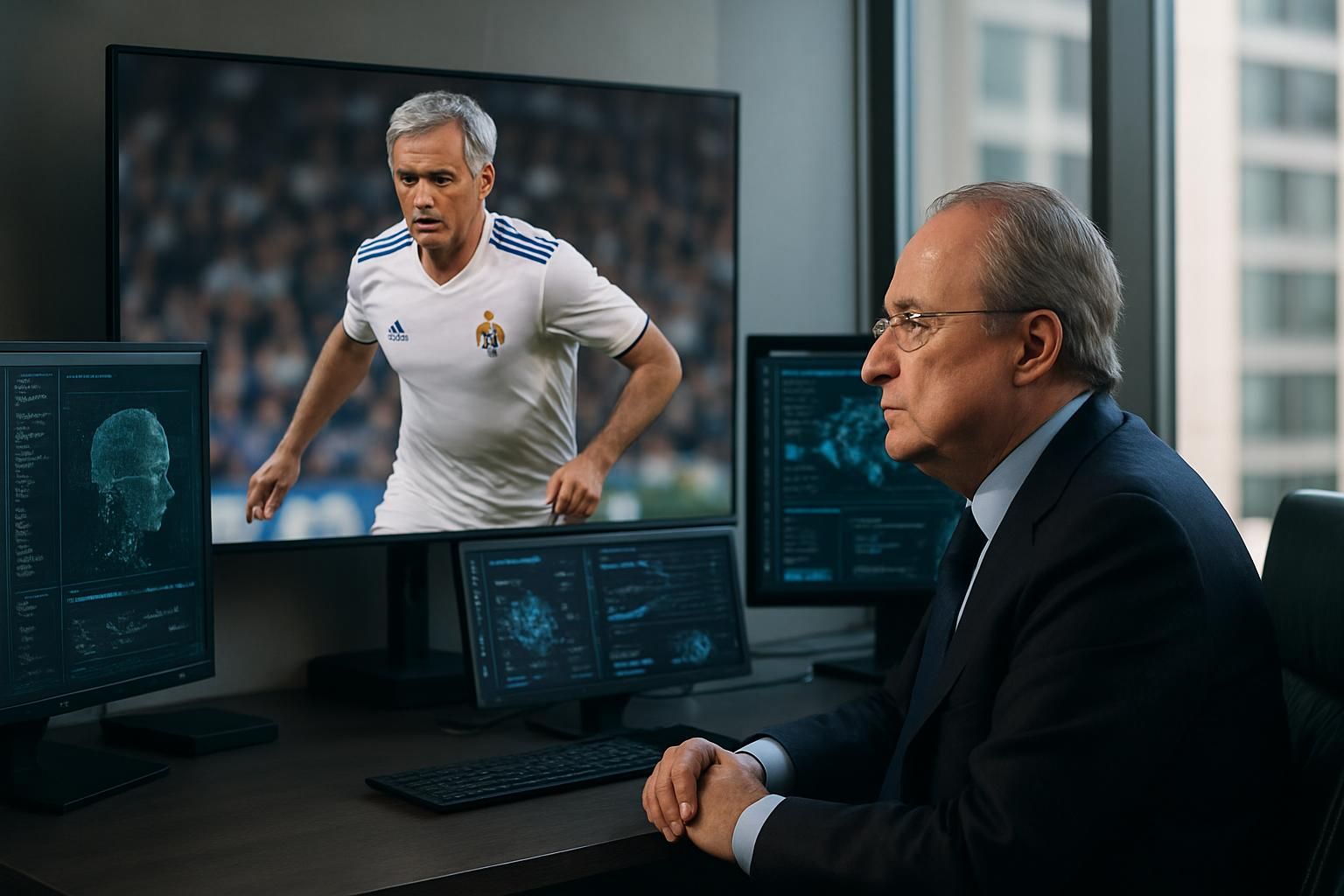 découvrez comment florentino pérez utilise l'intelligence artificielle pour créer une vidéo exclusive de josé mourinho en maillot du real madrid, une première inédite qui ravira les fans.