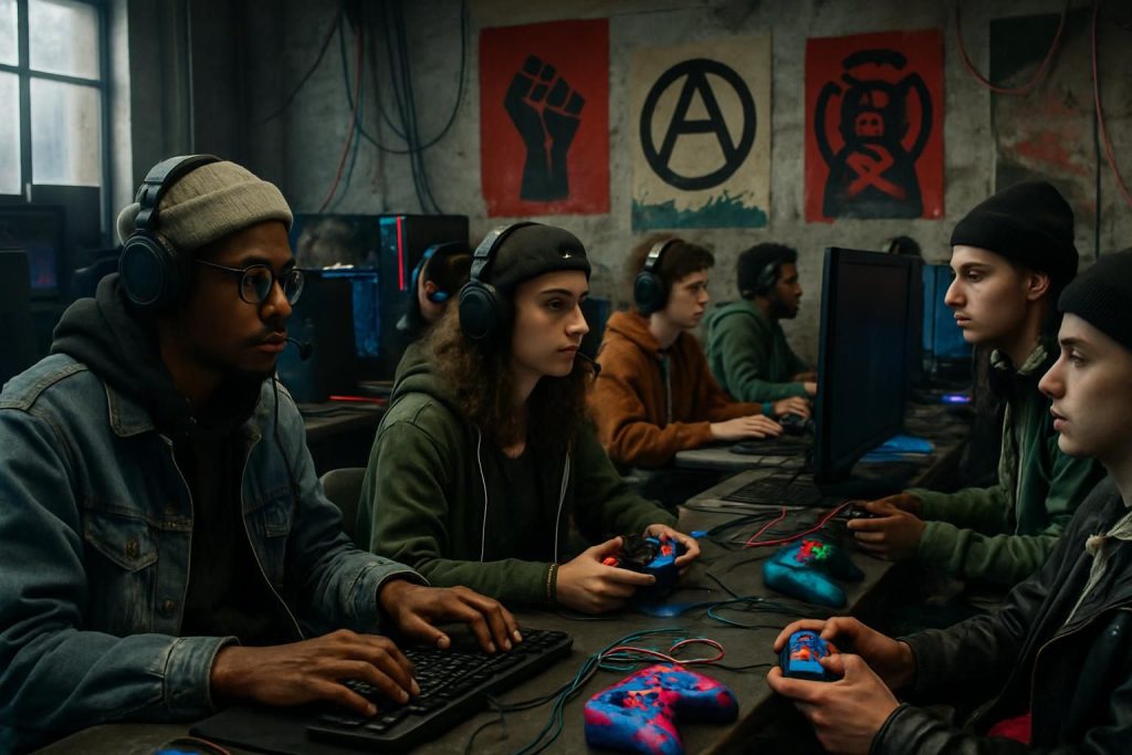 découvrez « fuck capitalism jam », l'événement gaming engagé qui défie les puissants et refuse de flatter les élites, réunissant joueurs et créateurs pour un moment de rébellion numérique.