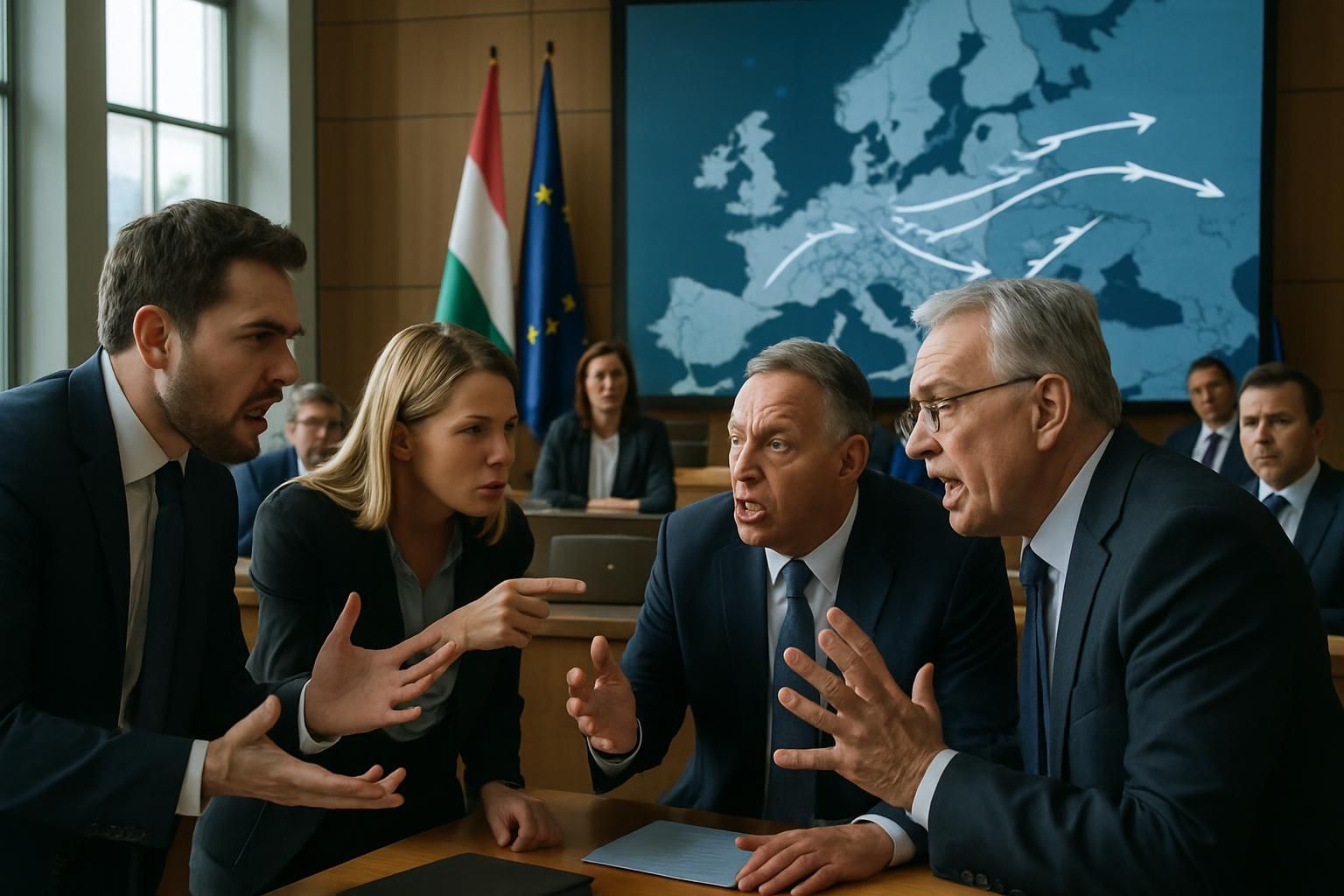 découvrez le débat passionné en hongrie autour du pacte migratoire européen, au cœur des enjeux géopolitiques actuels.