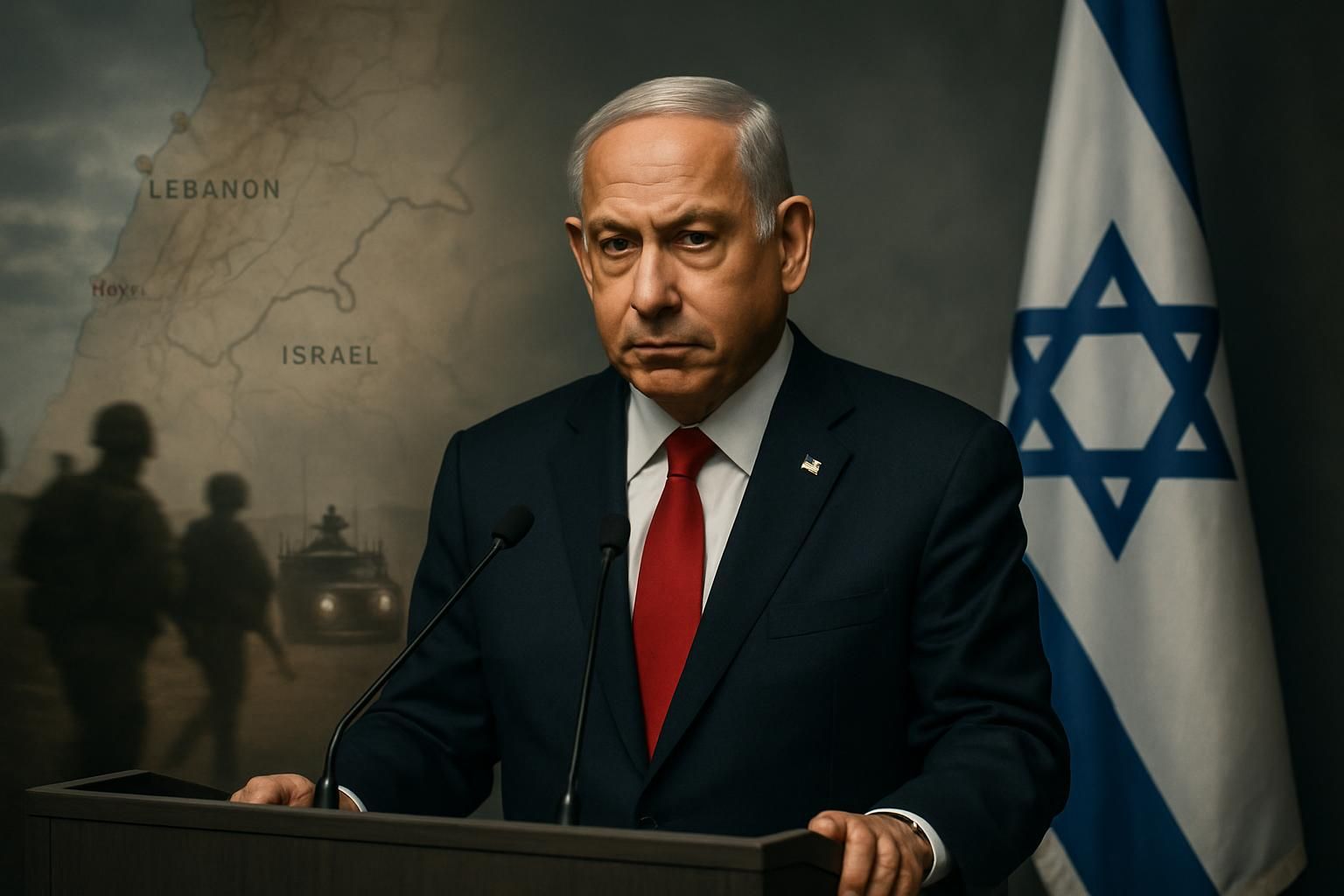 nétanyahou annonce une intensification de l'offensive israélienne contre le hezbollah au liban, marquant une escalade majeure dans la région et redéfinissant les enjeux géopolitiques au moyen-orient.