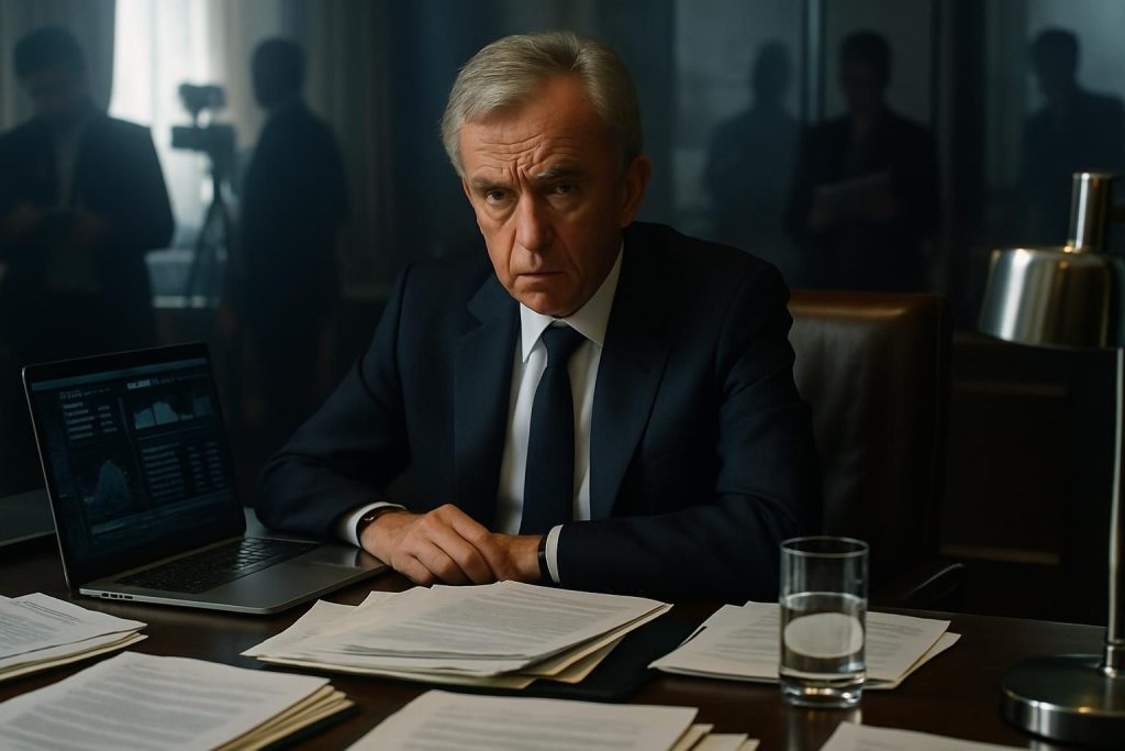 découvrez comment une enquête récente relance les inquiétudes autour de bernard arnault et du groupe lvmh, dévoilant des aspects méconnus qui ravivent la paranoïa au sein de l'empire du luxe.