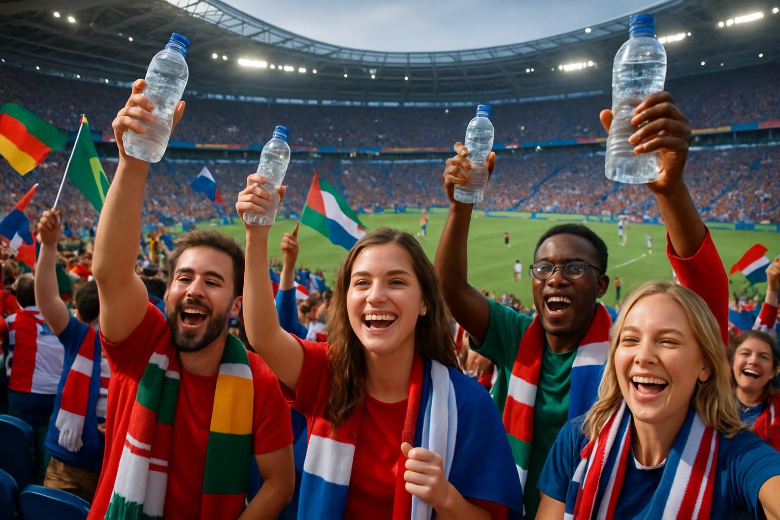 La FIFA assouplit les règles : les supporters peuvent désormais apporter leurs bouteilles d’eau dans les stades de la Coupe du Monde
