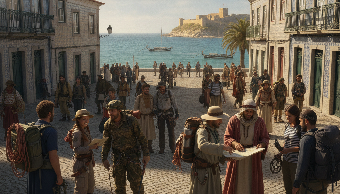 découvrez comment les aventuriers du monde entier se retrouvent au portugal pour une expérience unique et inoubliable alliant découvertes, échanges et aventures.