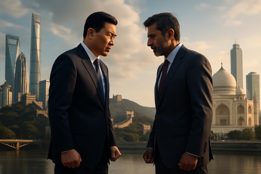 découvrez « chine et inde : la confrontation des géants mondiaux » d'emmanuel lincot, une analyse approfondie des relations entre ces deux puissances majeures dans le paysage international.