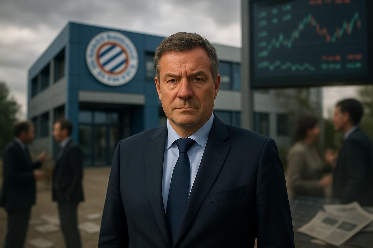nicollin évoque la vente du mhsc en appelant à la prudence pour éviter faux espoirs et illusions chez les supporters.