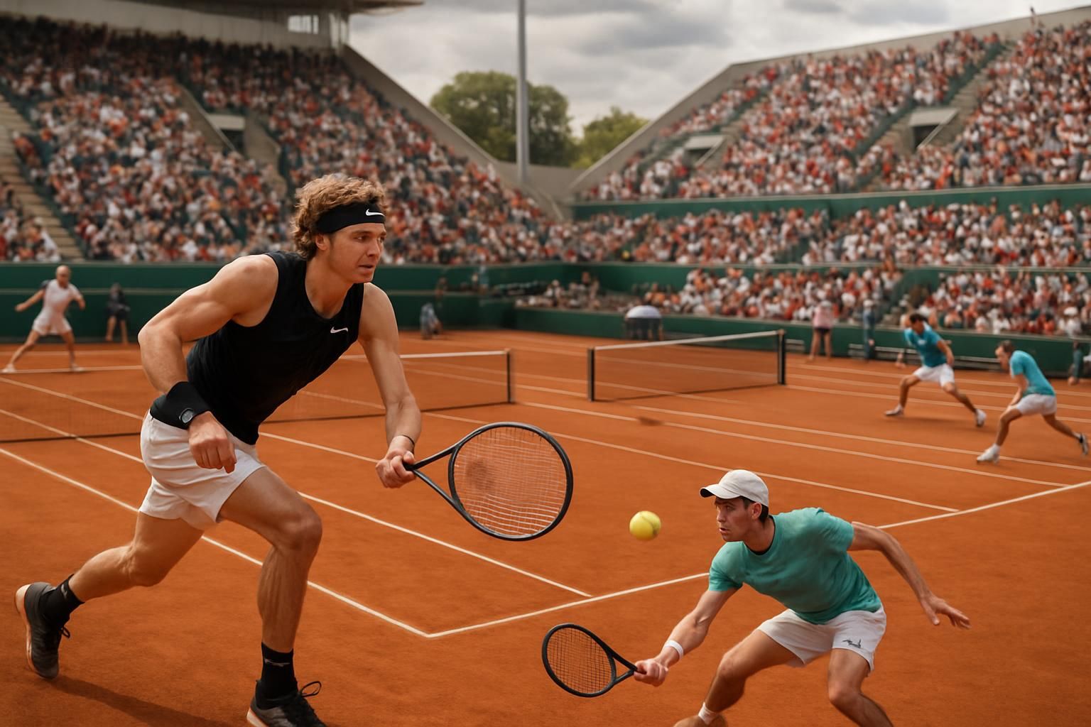 Roland-Garros : Demi-finales Palpitantes avec Zverev vs Mensik et Cobolli face à Arnaldi le Vendredi 5 Juin