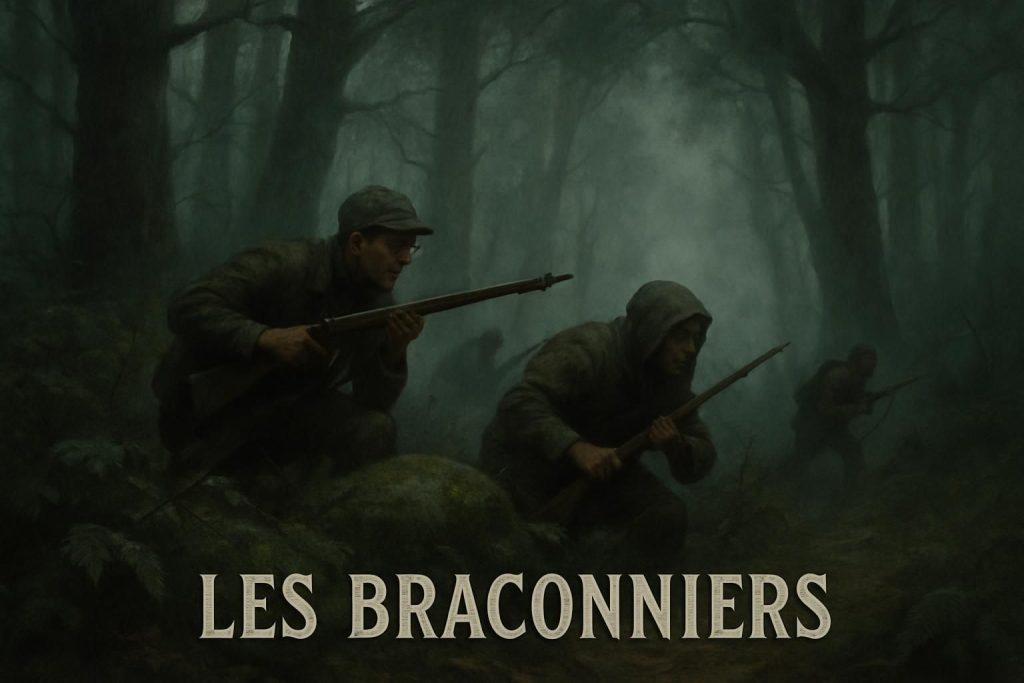 découvrez « les braconniers », un roman captivant mêlant mystère et aventure au cœur des bois interdits. plongez dans une quête pleine de secrets et de suspense.