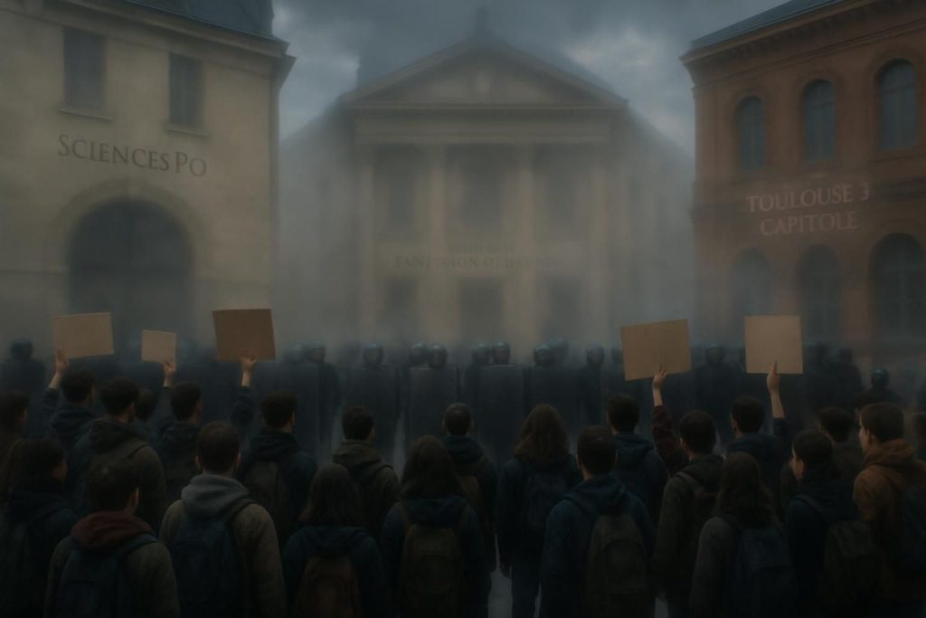 découvrez comment les universités telles que sciences po, paris-i et toulouse font face à une répression sans précédent, avec un focus sur les enjeux politiques et sociaux actuels.