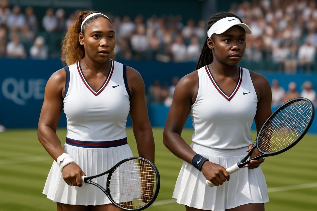 découvrez le retour spectaculaire de serena williams sur le gazon du queen's en double avec la talentueuse canadienne victoria mboko. un duo prometteur à suivre de près !
