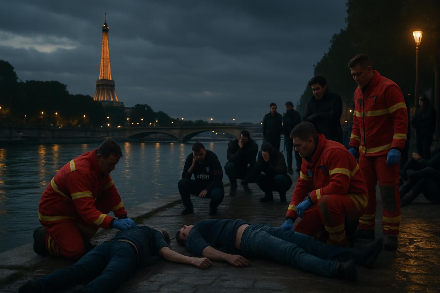 une tragédie survient après la victoire du psg en ligue des champions avec deux décès par chute dans la seine, plongeant les célébrations dans le deuil.