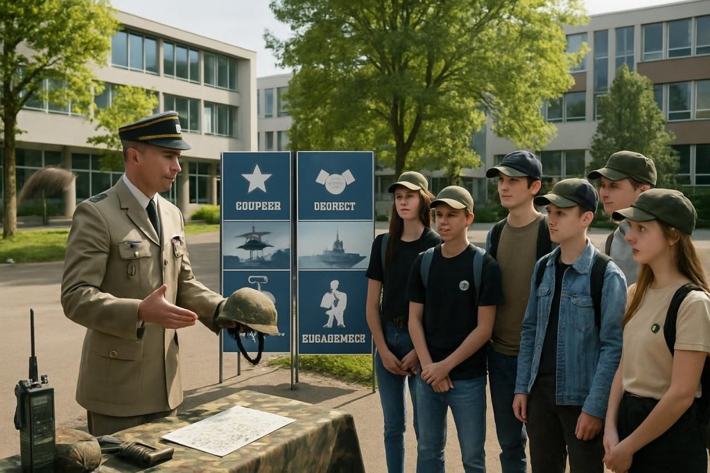 découvrez la nouvelle classe défense d'un lycée de nantes, dédiée à faire connaître les missions, les valeurs et les carrières militaires aux élèves passionnés par le secteur de la défense.