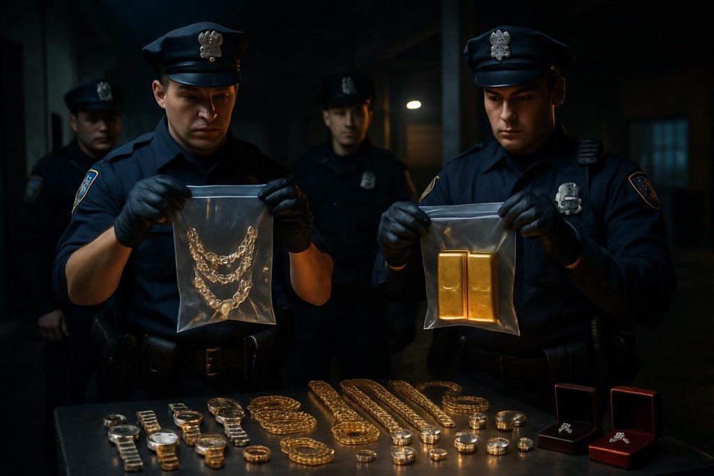 un important trafic d'or et de bijoux a été démantelé, révélant que les produits provenaient de cambriolages et de vols à la tire. découvrez les détails de cette affaire.