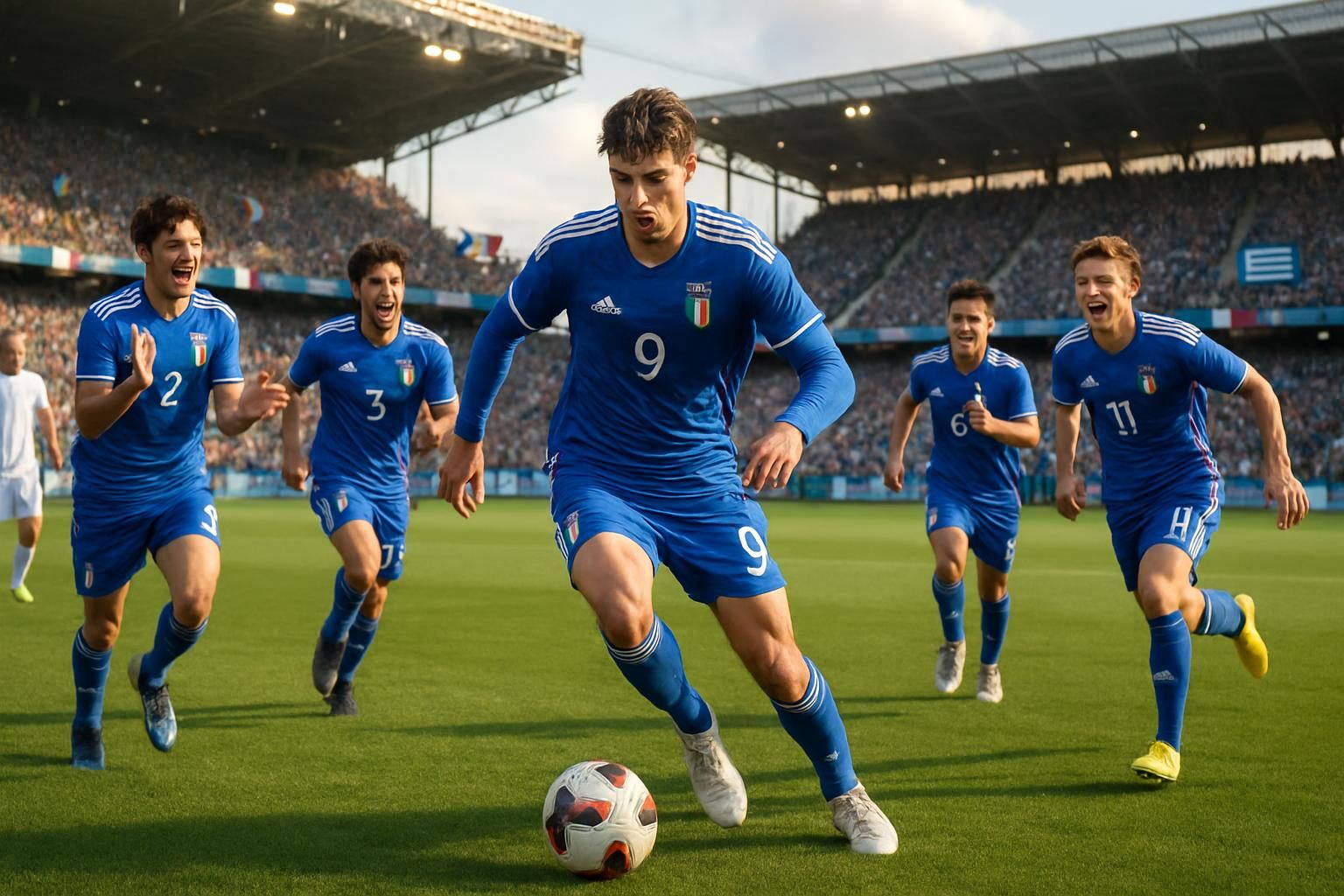 Une équipe italienne rajeunie s’impose face à la Grèce en match amical grâce à la star montante Francesco Pio Esposito