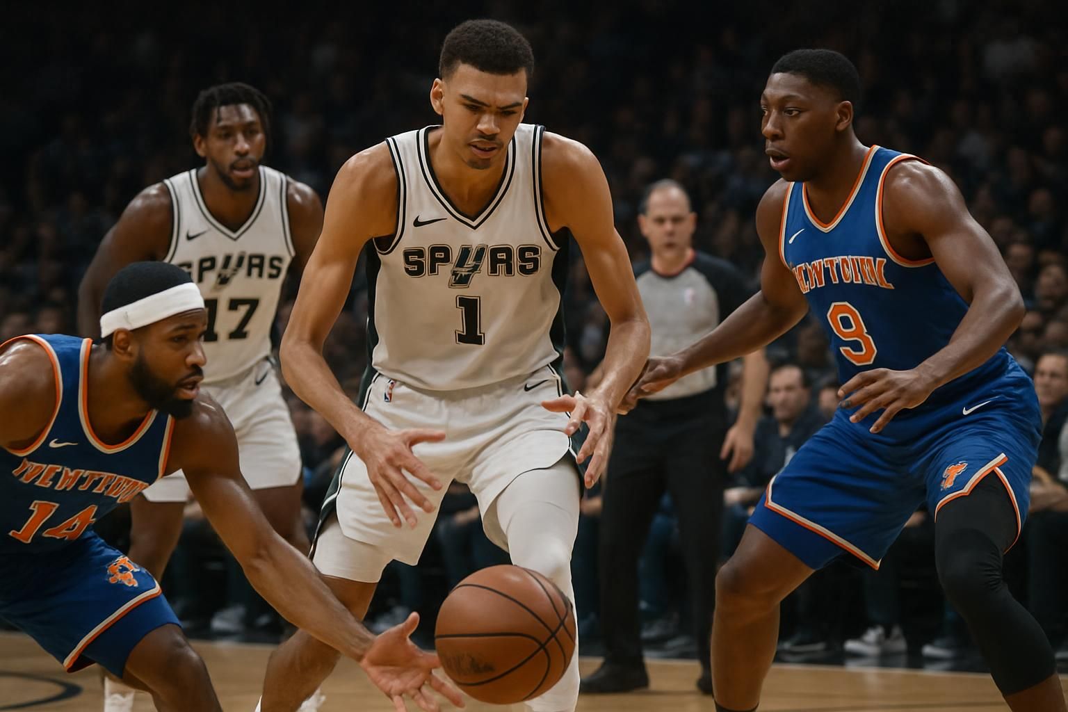 Victor Wembanyama face aux Knicks : Analyse vidéo d’une fin de match marquée par une perte de balle et un tir manqué