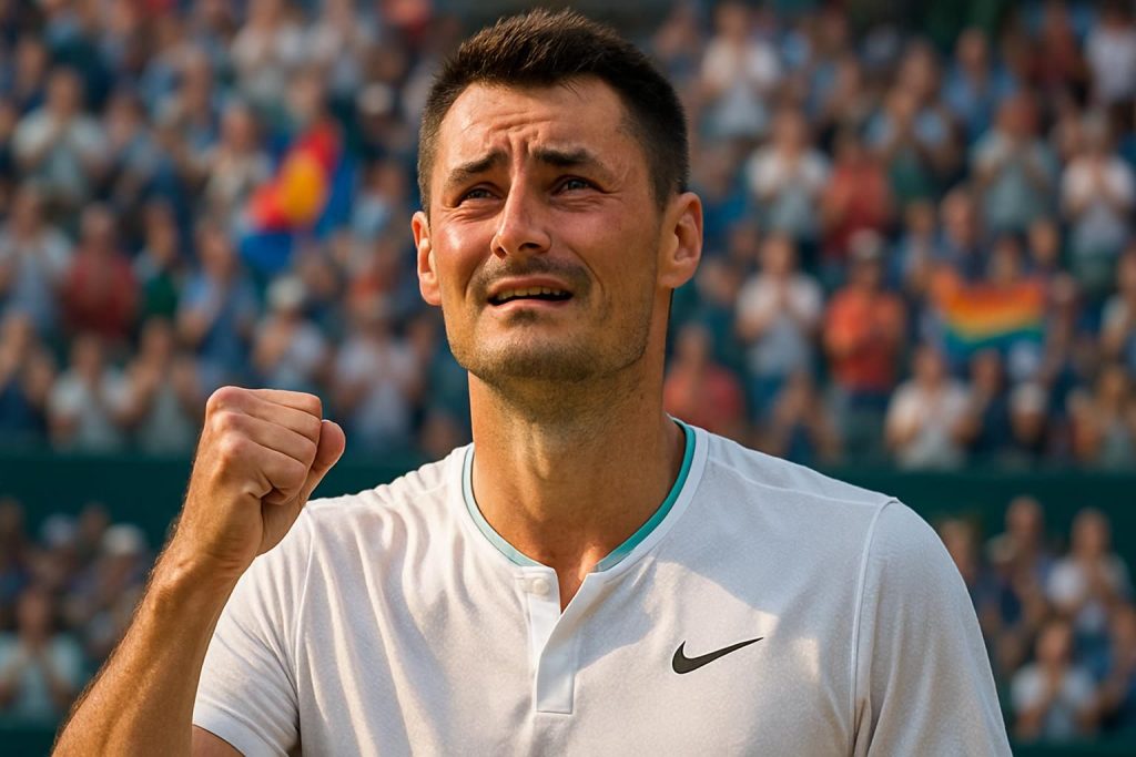 bernard tomic, après une période de doute sur sa carrière, remporte son plus grand titre en huit ans et envisage de poursuivre sa carrière tennistique pendant encore 20 ans.