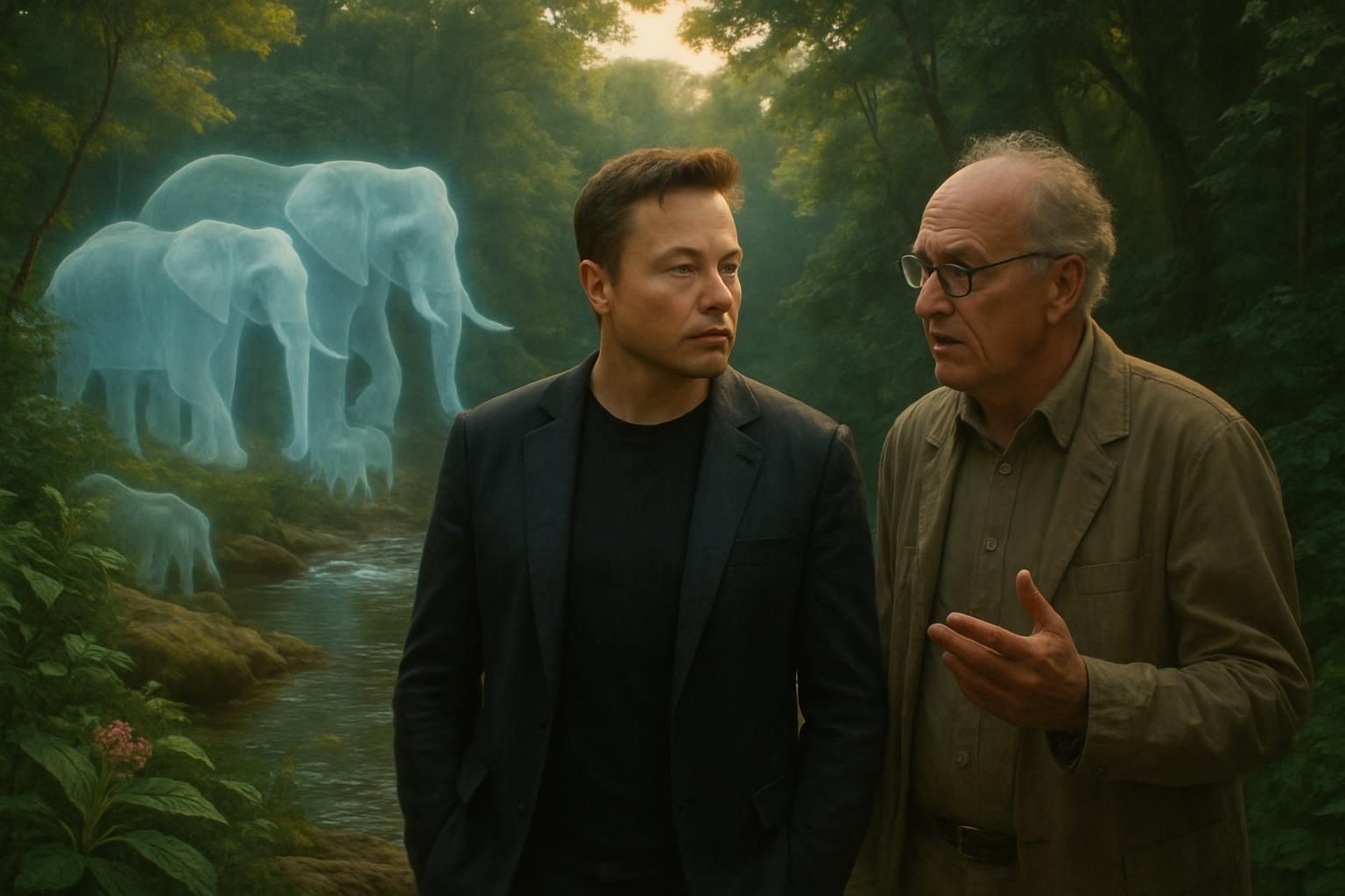 découvrez comment werner herzog, avec « ghost elephants », invite elon musk à s'intéresser aux enjeux concrets de la biodiversité sur terre.