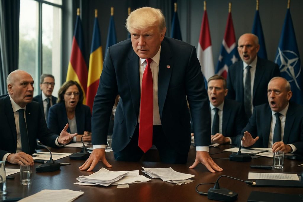 découvrez comment donald trump a secoué le sommet de l'otan avec des décisions et déclarations inattendues, provoquant un véritable bouleversement sur la scène internationale dans cette analyse approfondie.