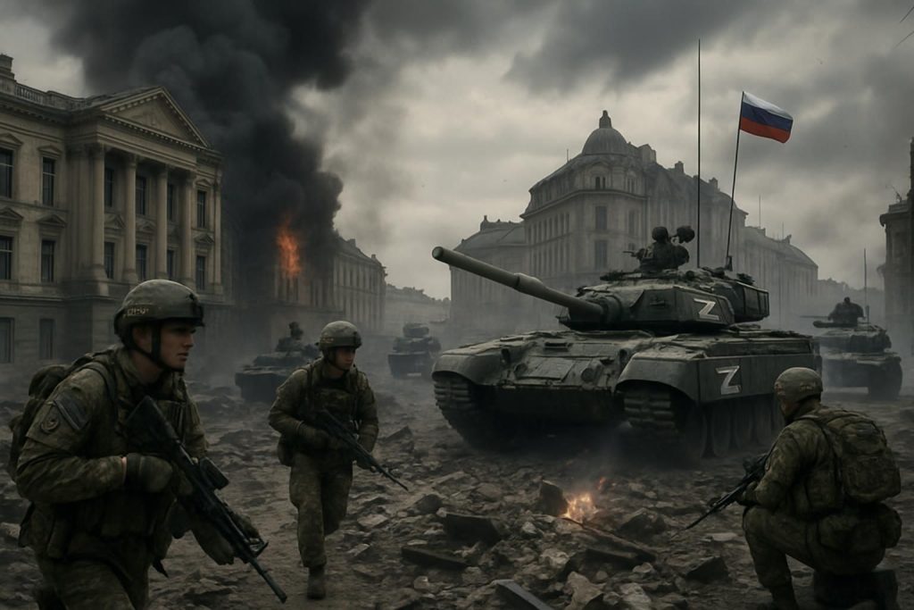 analyse des cinq scénarios alarmants d'une possible attaque russe en europe, selon les experts, et les implications pour la sécurité régionale.