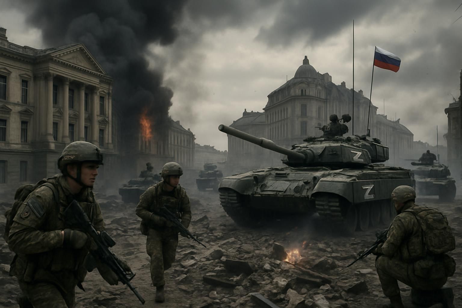 analyse des cinq scénarios alarmants d'une possible attaque russe en europe, selon les experts, et les implications pour la sécurité régionale.