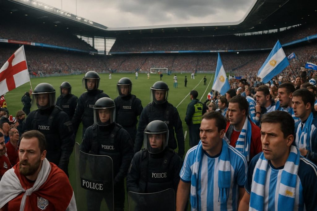 revivez la demi-finale intense de la coupe du monde entre l'angleterre et l'argentine, marquée par des tensions, des mesures de sécurité renforcées et une rivalité historique qui renaît.