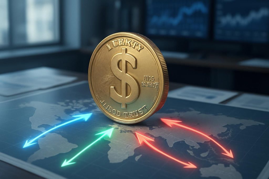 découvrez les trois axes essentiels présentés par deutsche bank pour analyser et comprendre l'évolution future du dollar.