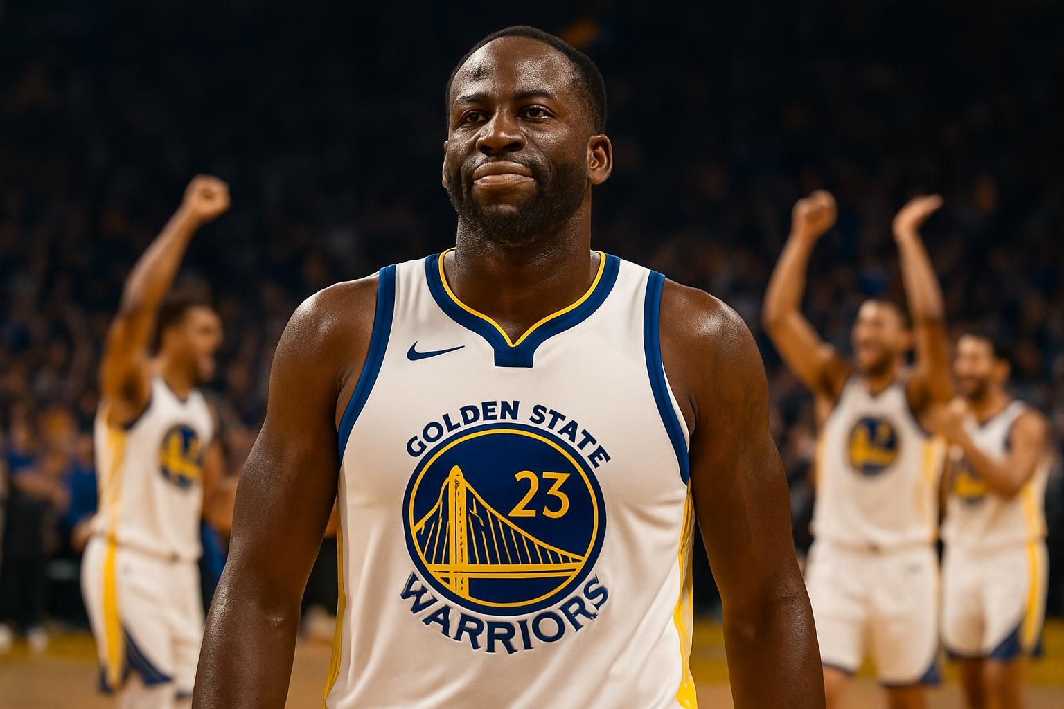 draymond green décide de prolonger son engagement d'une saison avec les warriors, après avoir renoncé à sa dernière année de contrat dans l'espoir d'attirer lebron james.