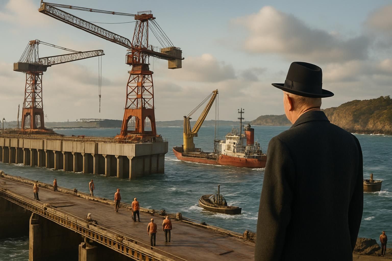 découvrez l'histoire fascinante du chantier monumental entre dinard et saint-malo, salué par le général de gaulle, et plongez dans une aventure industrielle remarquable.