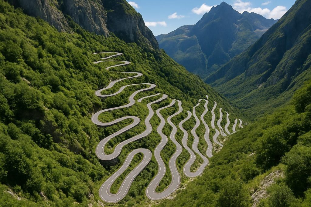 découvrez l'étape 19 du tour, avec ses 21 virages techniques et une montée intense qui promet un défi spectaculaire pour les cyclistes.
