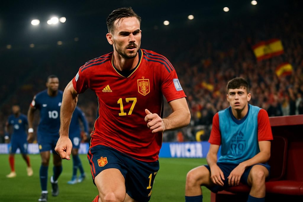 découvrez la composition étonnante de l'équipe d'espagne pour la demi-finale de la coupe du monde face à la france : fabian ruiz renouvelé et pedri relégué sur le banc.