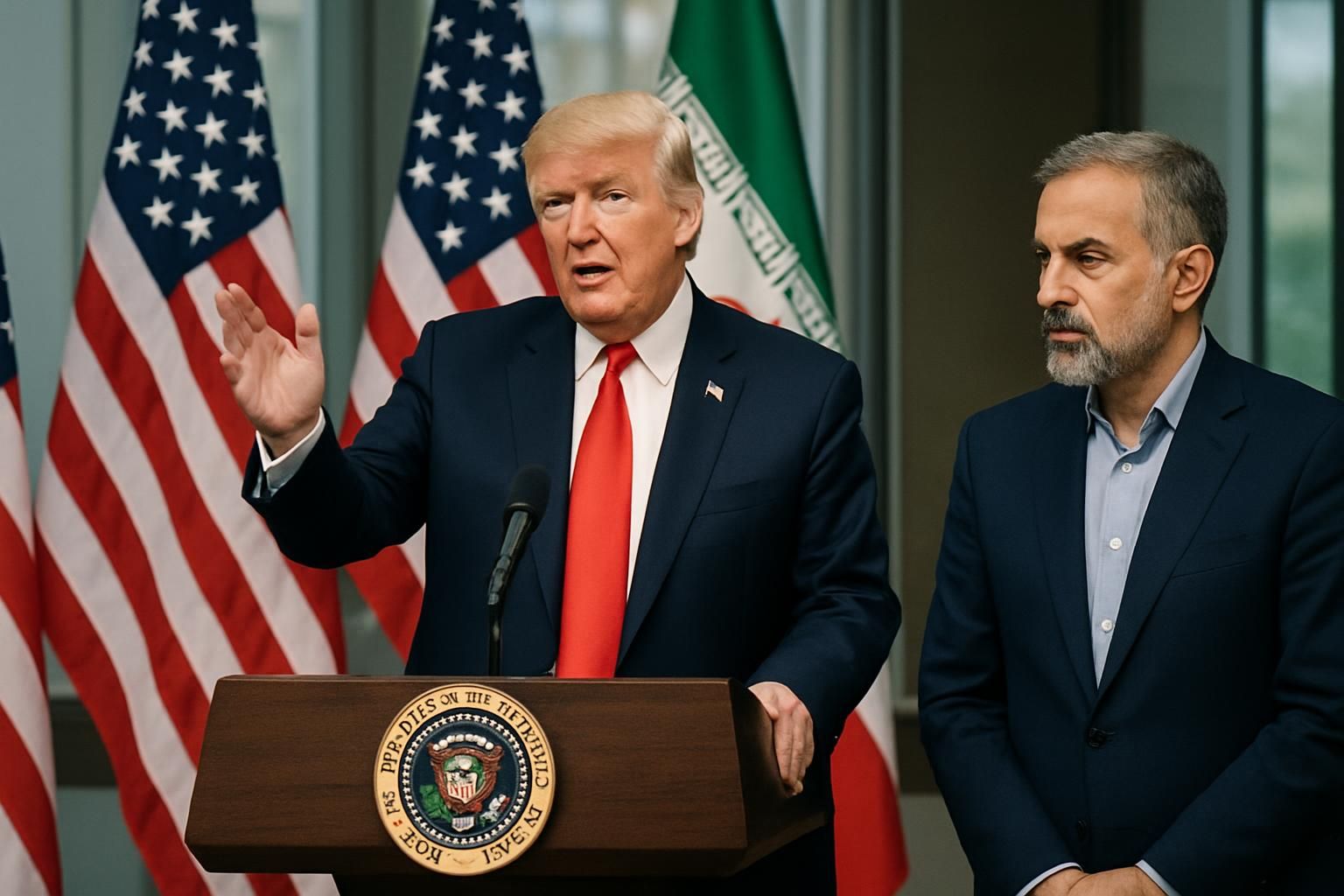 découvrez les implications géopolitiques de l'ouverture de trump aux négociations avec l'iran, tout en annulant le cessez-le-feu, et ses conséquences sur la stabilité internationale.