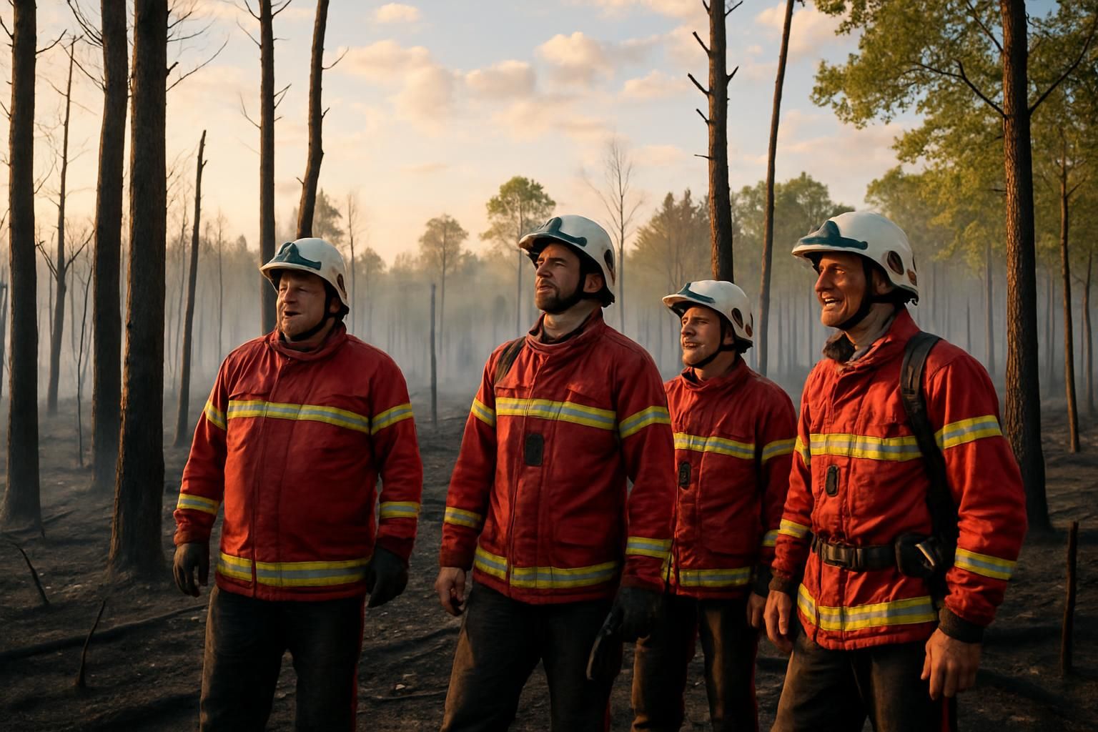gironde : l'incendie est désormais maîtrisé et les conditions météorologiques actuelles laissent présager un répit prometteur pour la région.
