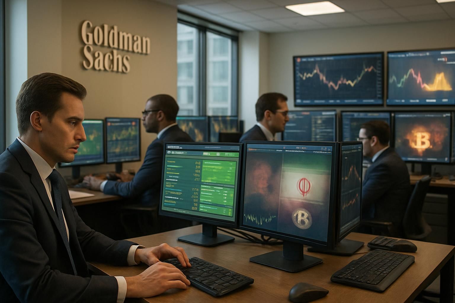 goldman sachs interdit à ses banquiers d'utiliser polymarket pour les paris sur maduro, le bitcoin ou les frappes en iran, ne permettant que les paris sportifs, par crainte des risques liés aux prédictions.