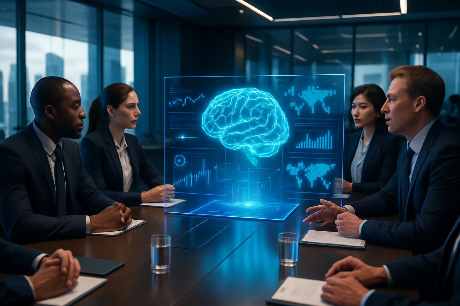 découvrez comment l'intelligence artificielle façonne les enjeux géopolitiques actuels et explorez les perspectives du marché d'après l'analyse de blackrock.
