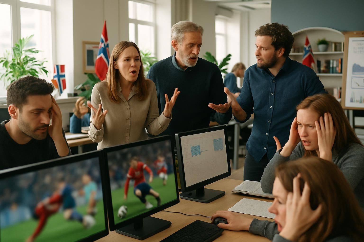 la presse scandinave exprime son indignation et parle de « véritable scandale » suite à l'élimination choc de la norvège en quarts de finale de la coupe du monde.